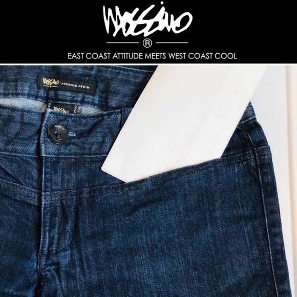 ♻️👖 Premium Denim Straight Leg Ankle Jeans Med Bl - Picture 8 of 14